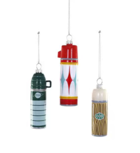 Vintage Thermos Ornament