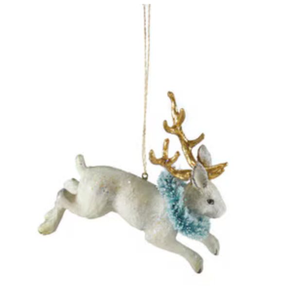 Jackalope W/ Goldleaf Antlers