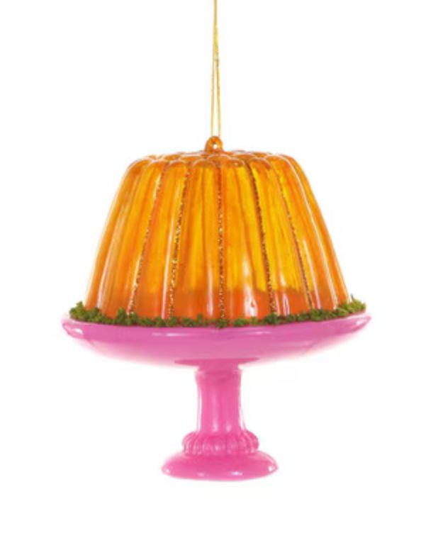 Orange Jello Mold Ornament