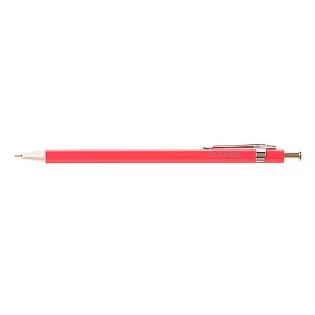 Delfonics Tall Wood Ball Pen, Color: pink