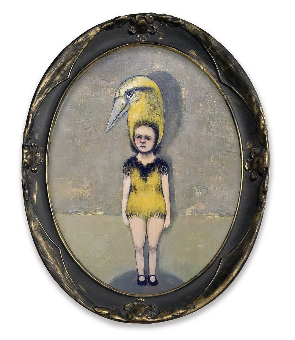 Medowlark w/ handmade frame