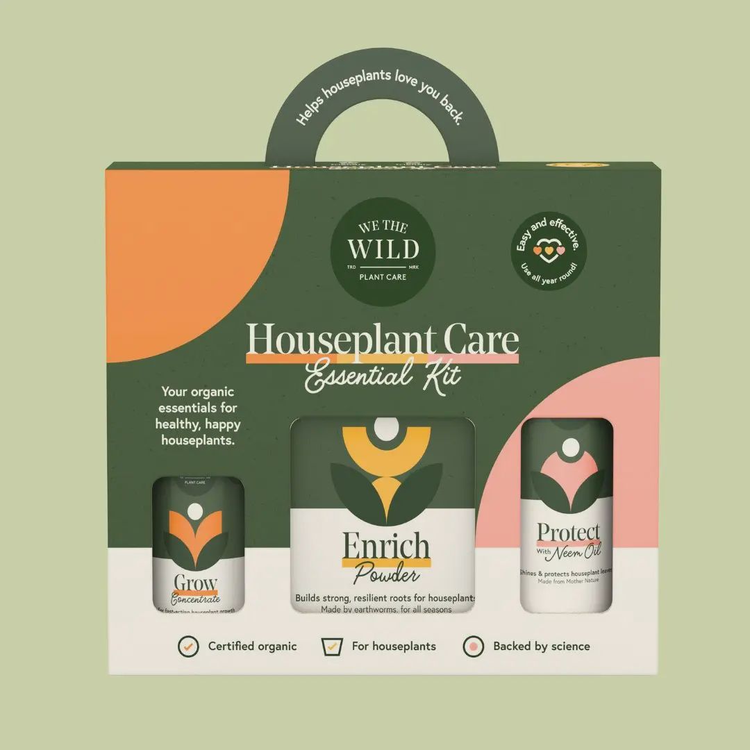 Houseplants Care Essentials Organic Starter Kit