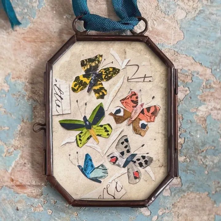 Butterfly Walz Ornament