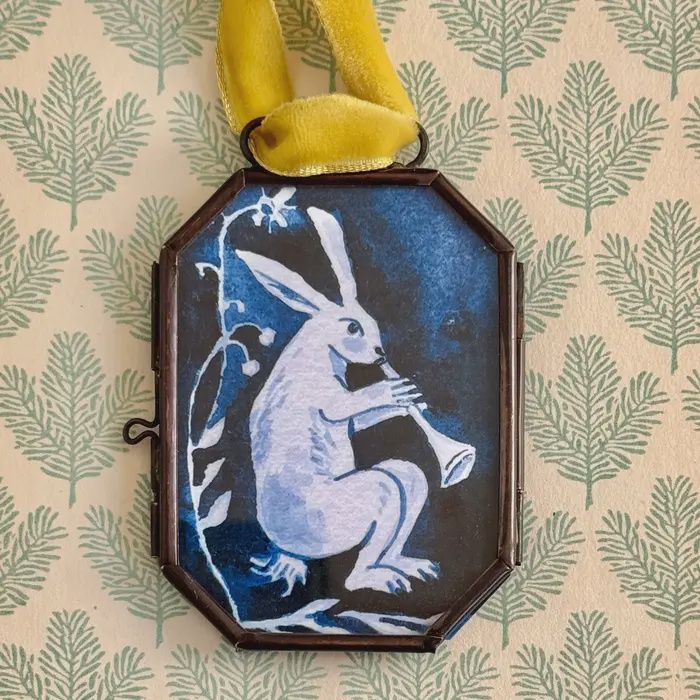 Festive Hare Ornament
