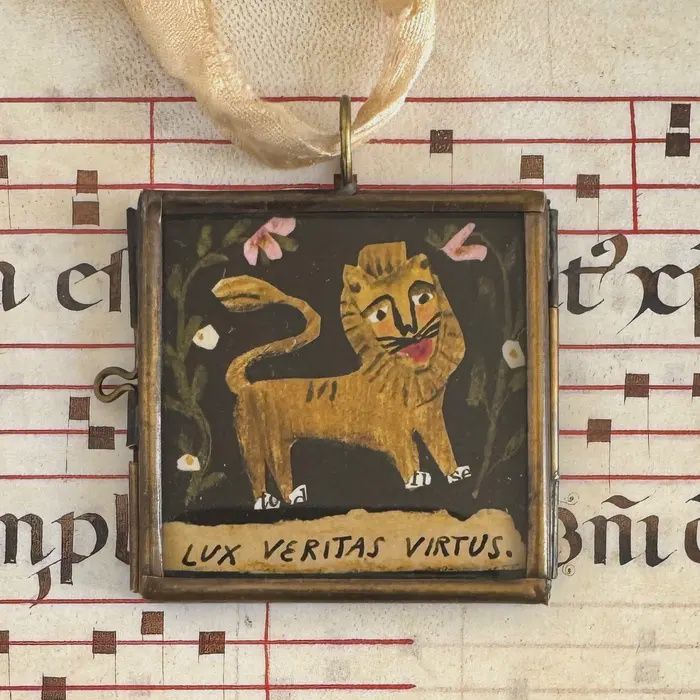 Lux Lion Ornament