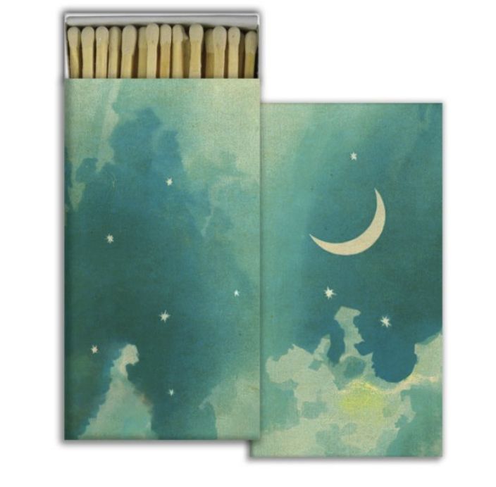 misc wooden matches, Pattern: twinkle