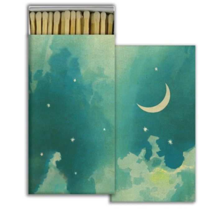 misc wooden matches, Pattern: twinkle