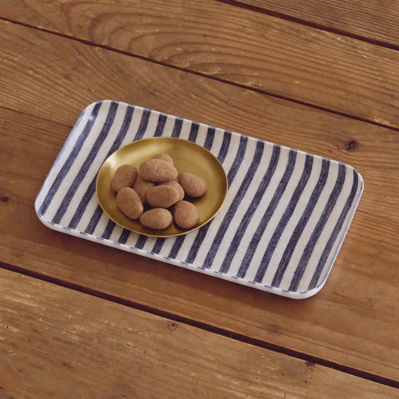 Linen Coated Tray | Jasper | Small