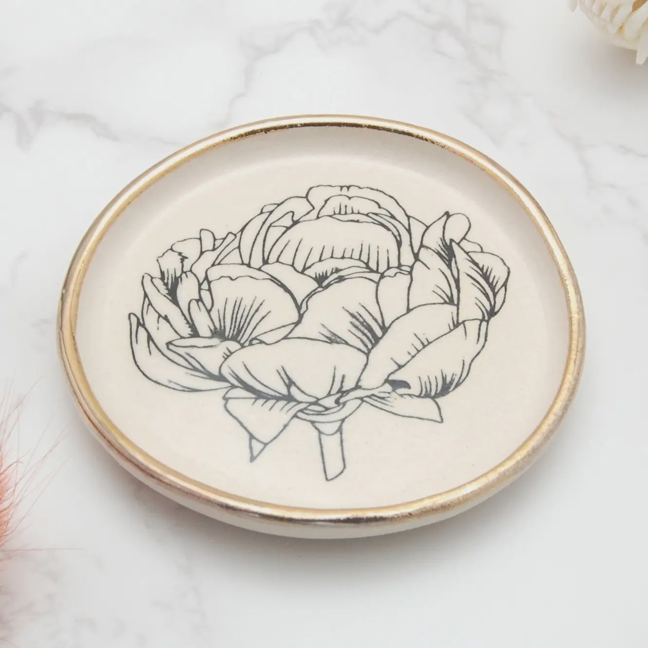 Peony No. 1 Tiny Decor Dish | 3"