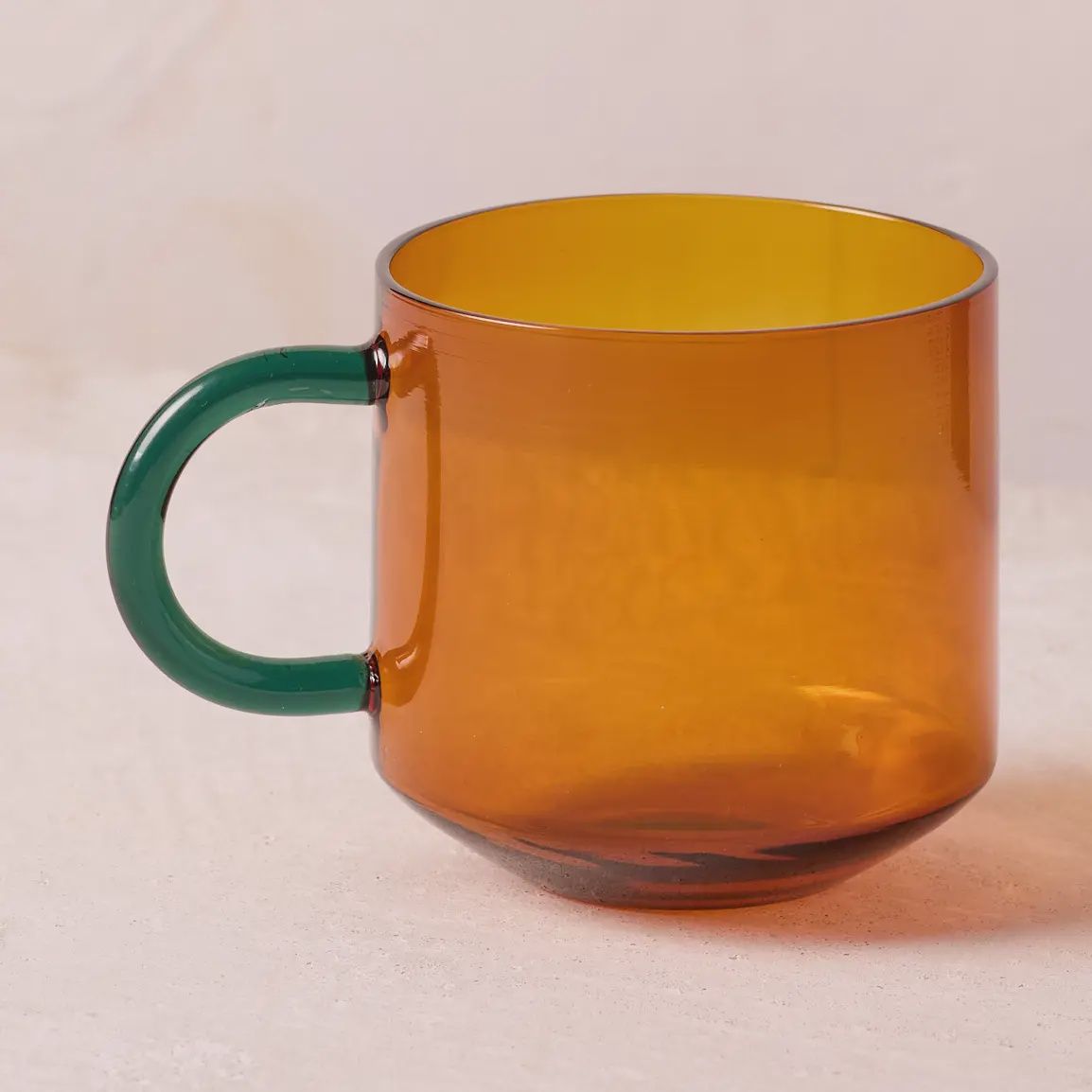Niko Glass Mug, Color: Amber