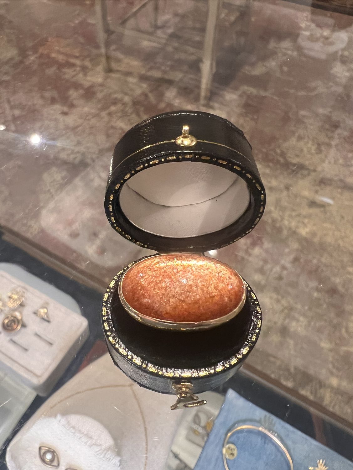Indian Sunstone Ring