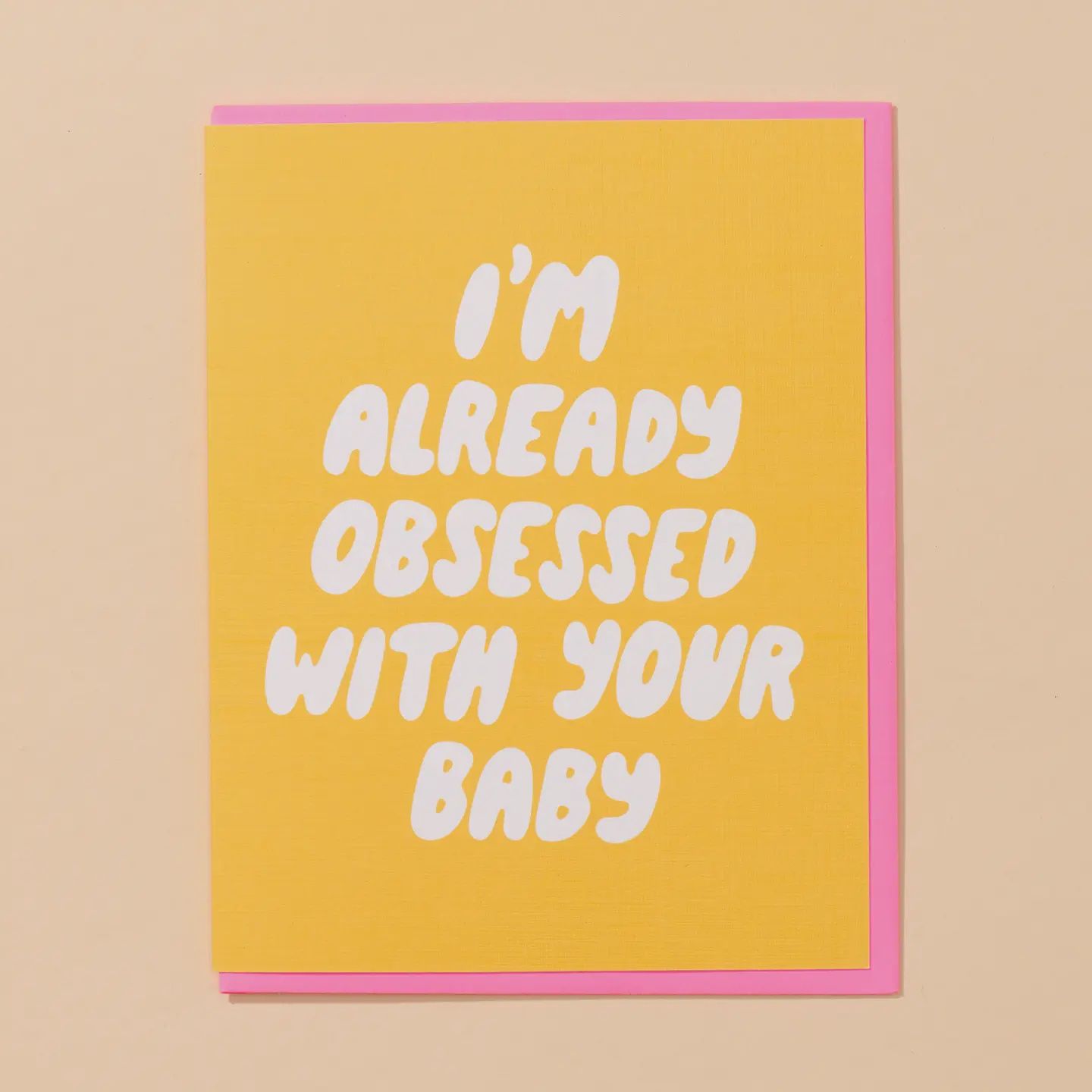Card, Letterpress, design: Already Obsessed