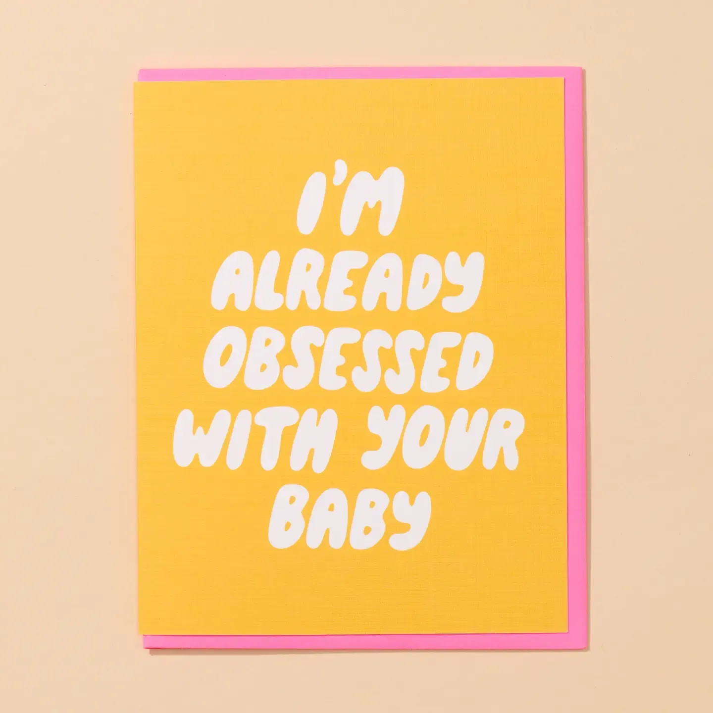 Card, Letterpress, design: Already Obsessed
