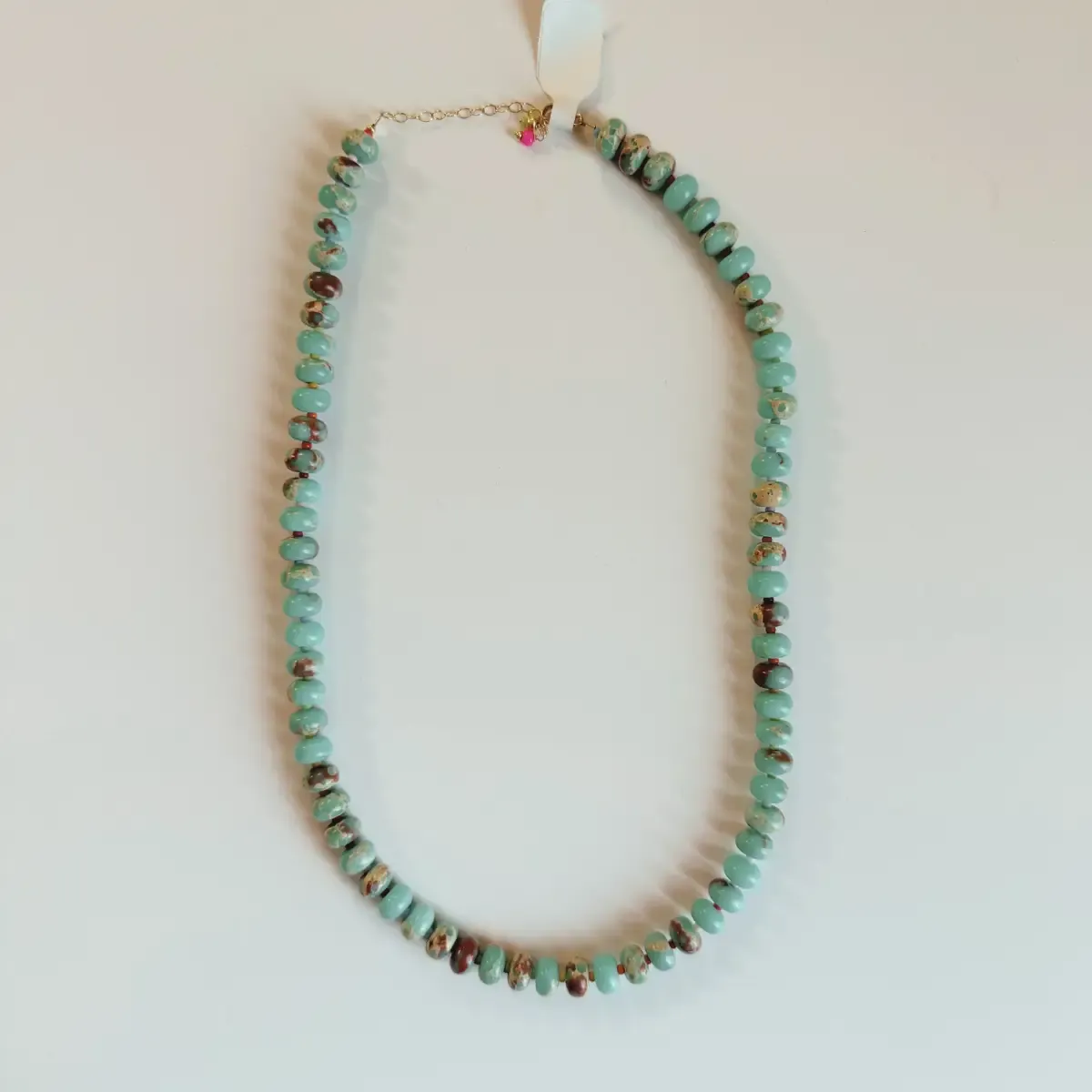 Turquoise Candy Necklace | 18"