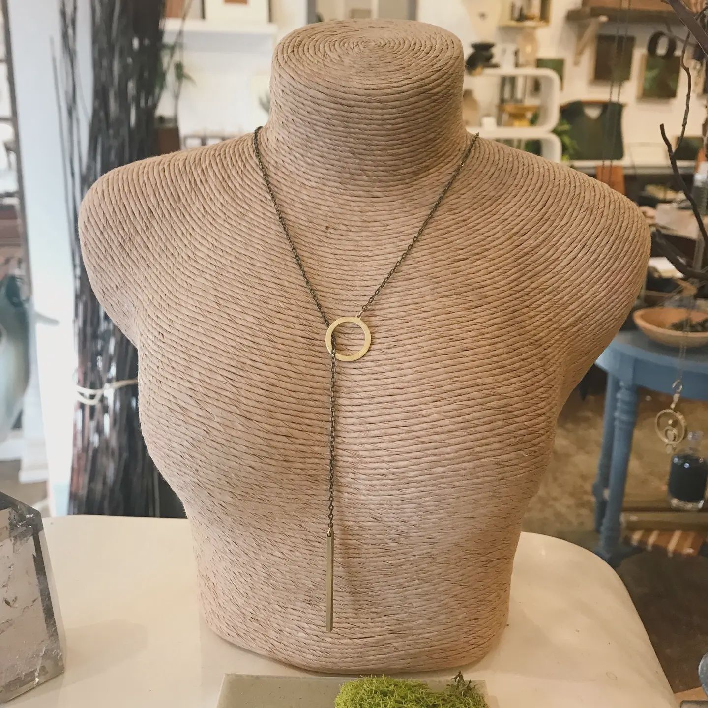 Small Brass Lariat
