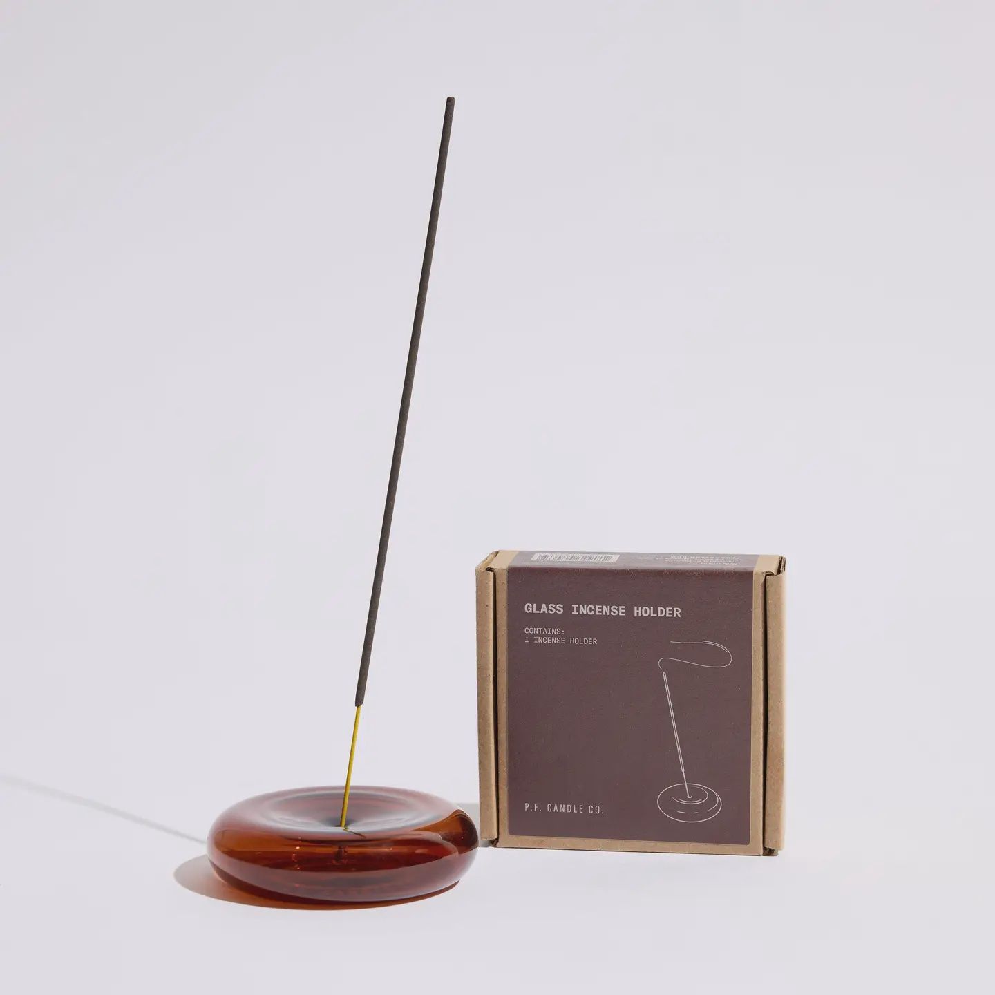 Glass Incense Holder