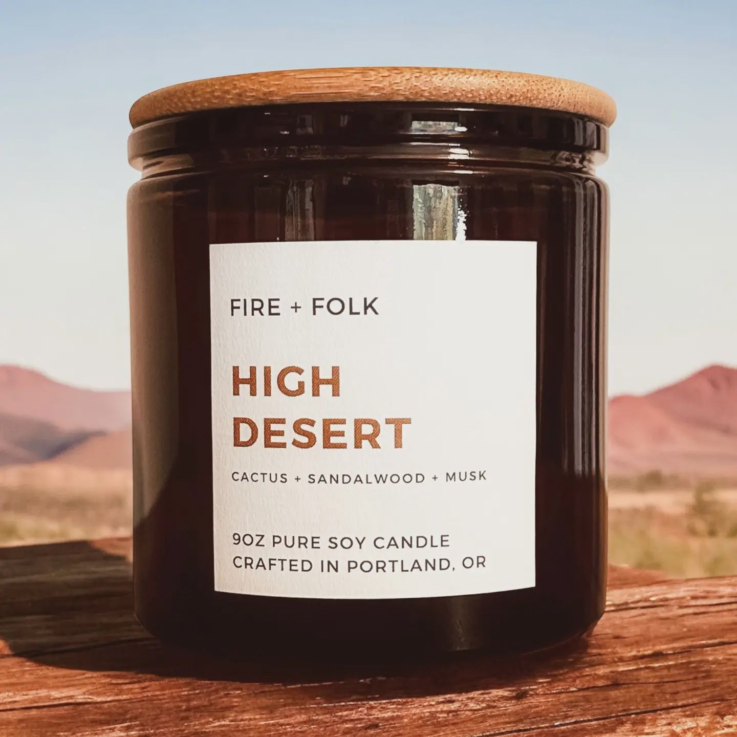9oz Soy Candle | High Desert