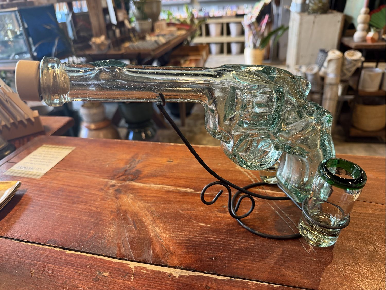Mexican Revolver Tequila Decanter