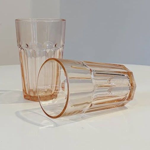 Pink Pokal Glasses