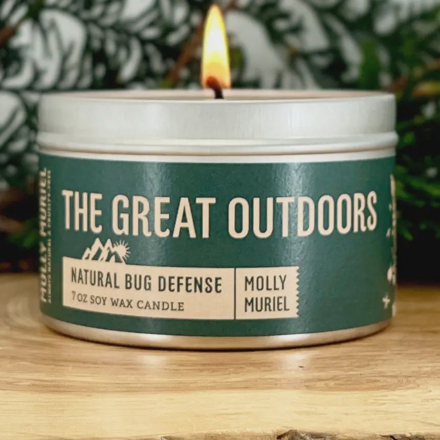 The Great Outdoors (Citronella &amp; Helichrysum) Candle, 7oz.