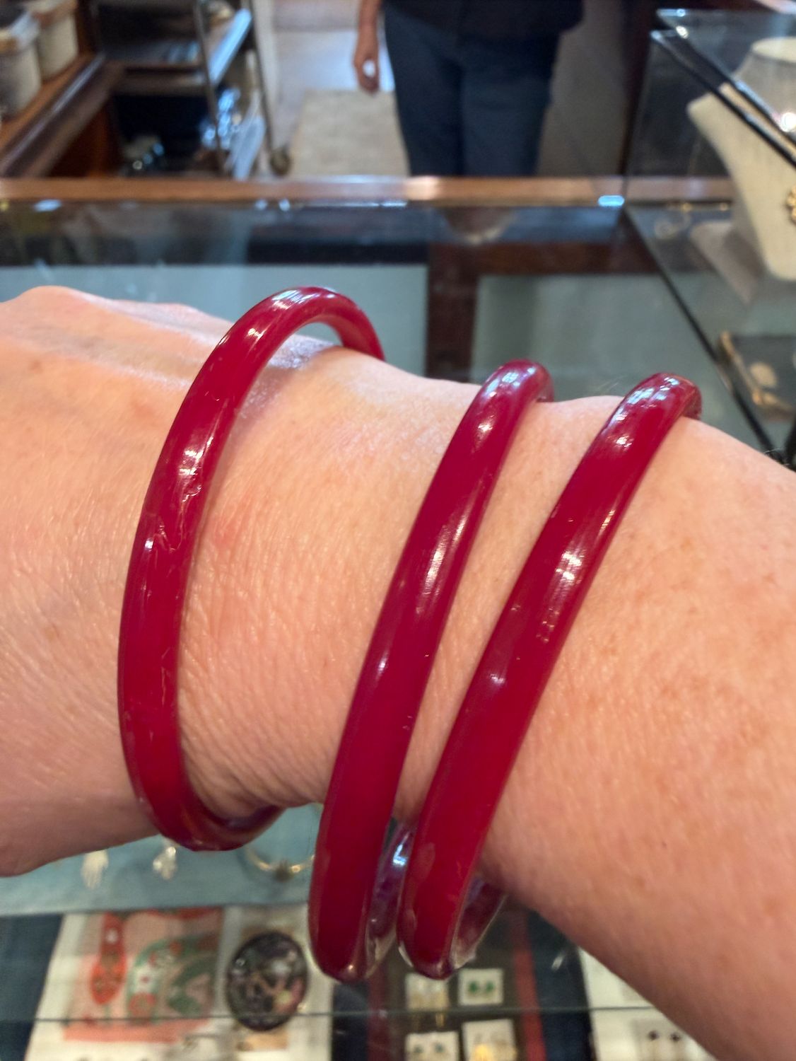 Crimson Bangles