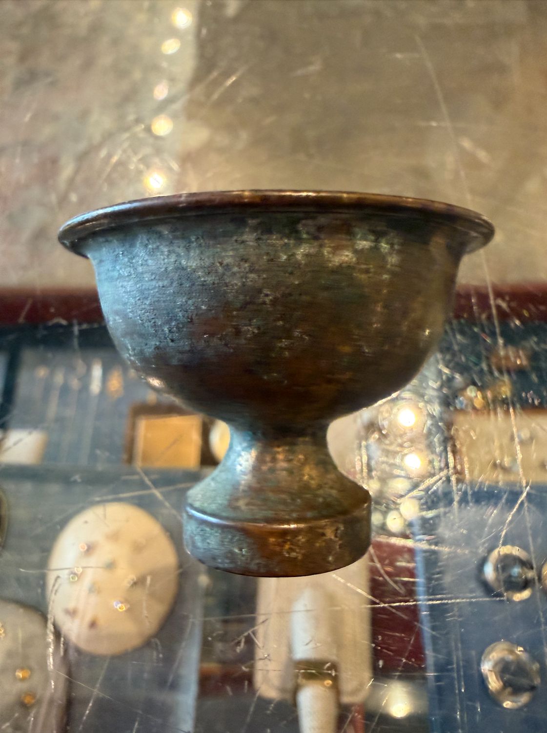 Vintage Brass Incense Holder