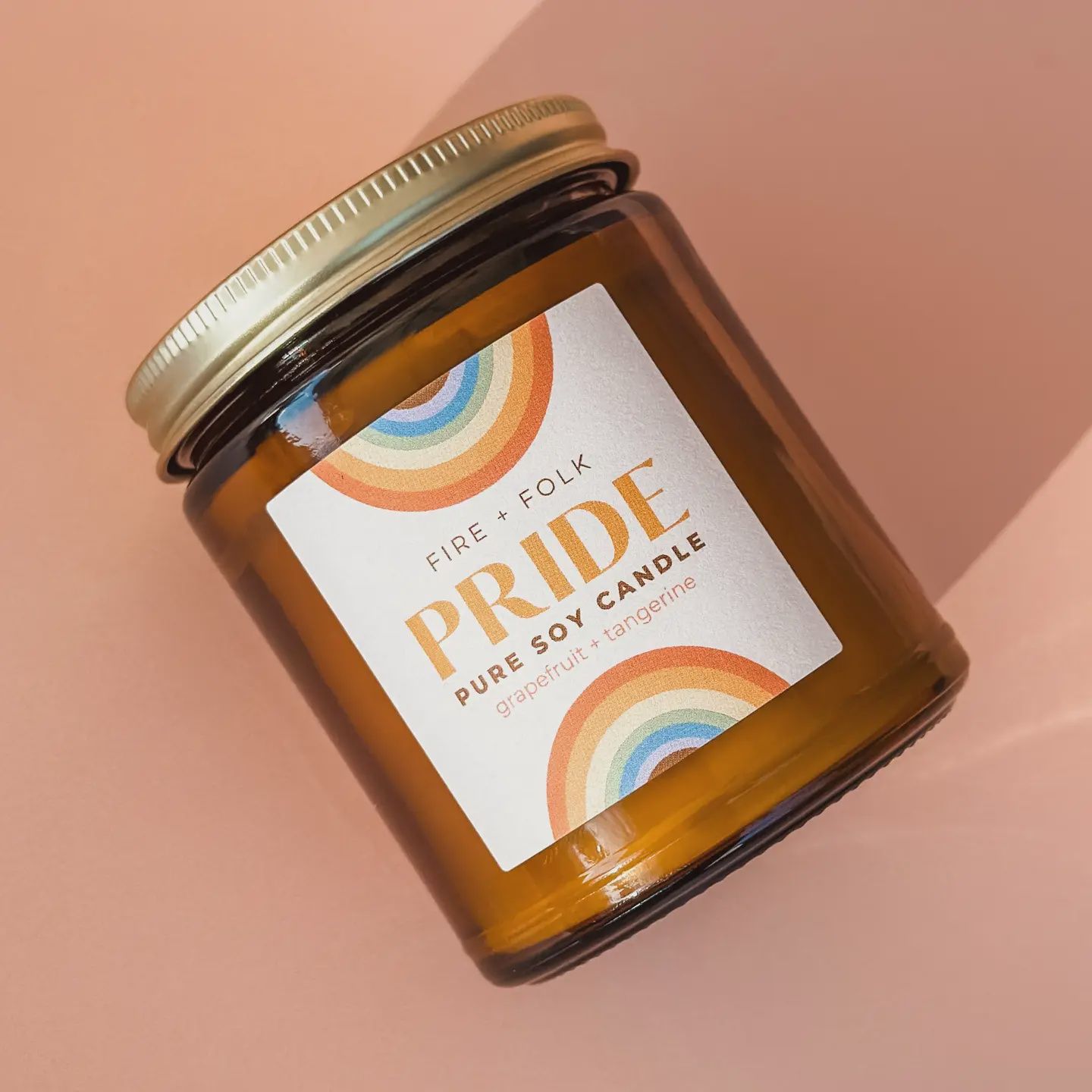 Pride Wood WIck Soy Candle
