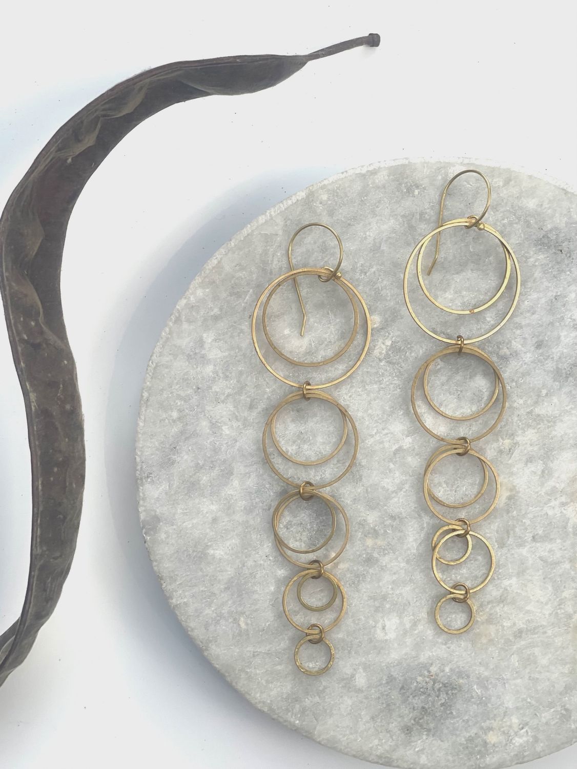 Hoop de Hoop Kinetic Dangle Earrings