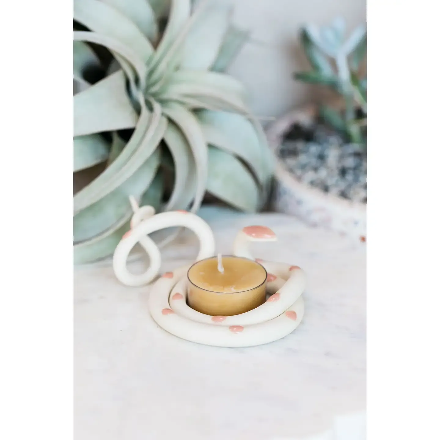 Ceramic Snake Tealight | Sofie