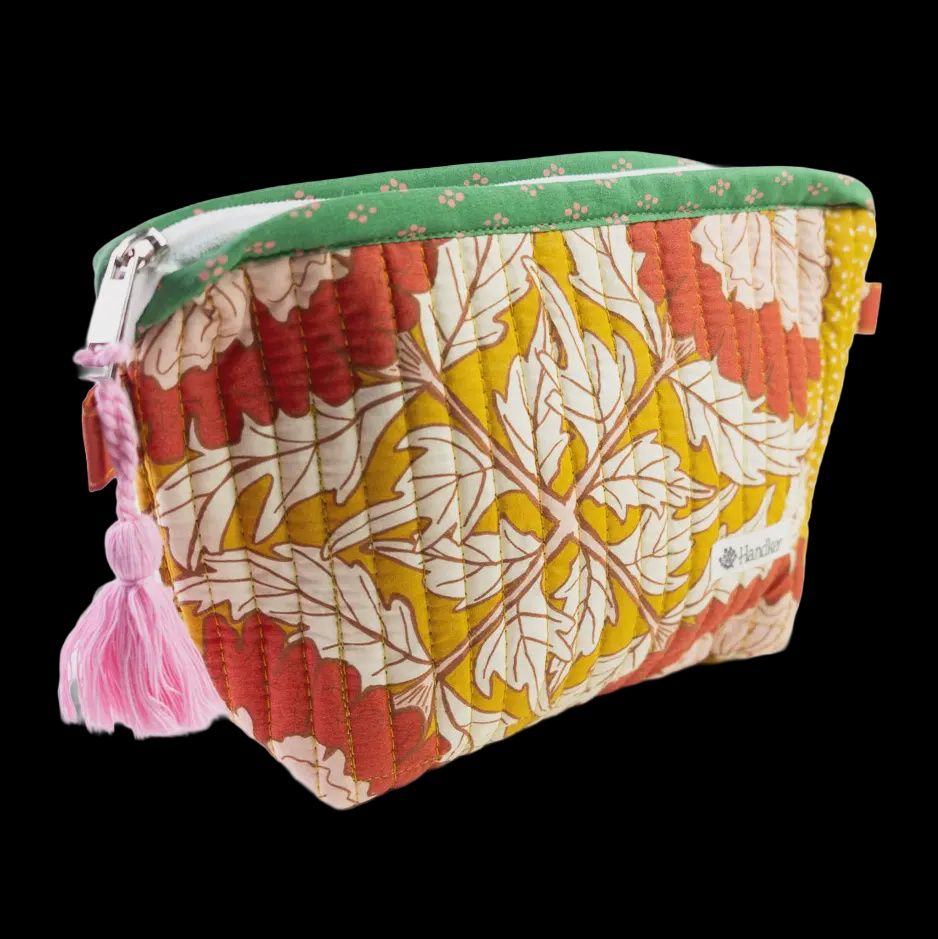 Quilted Zipper Pouch, Pattern: Ruthie