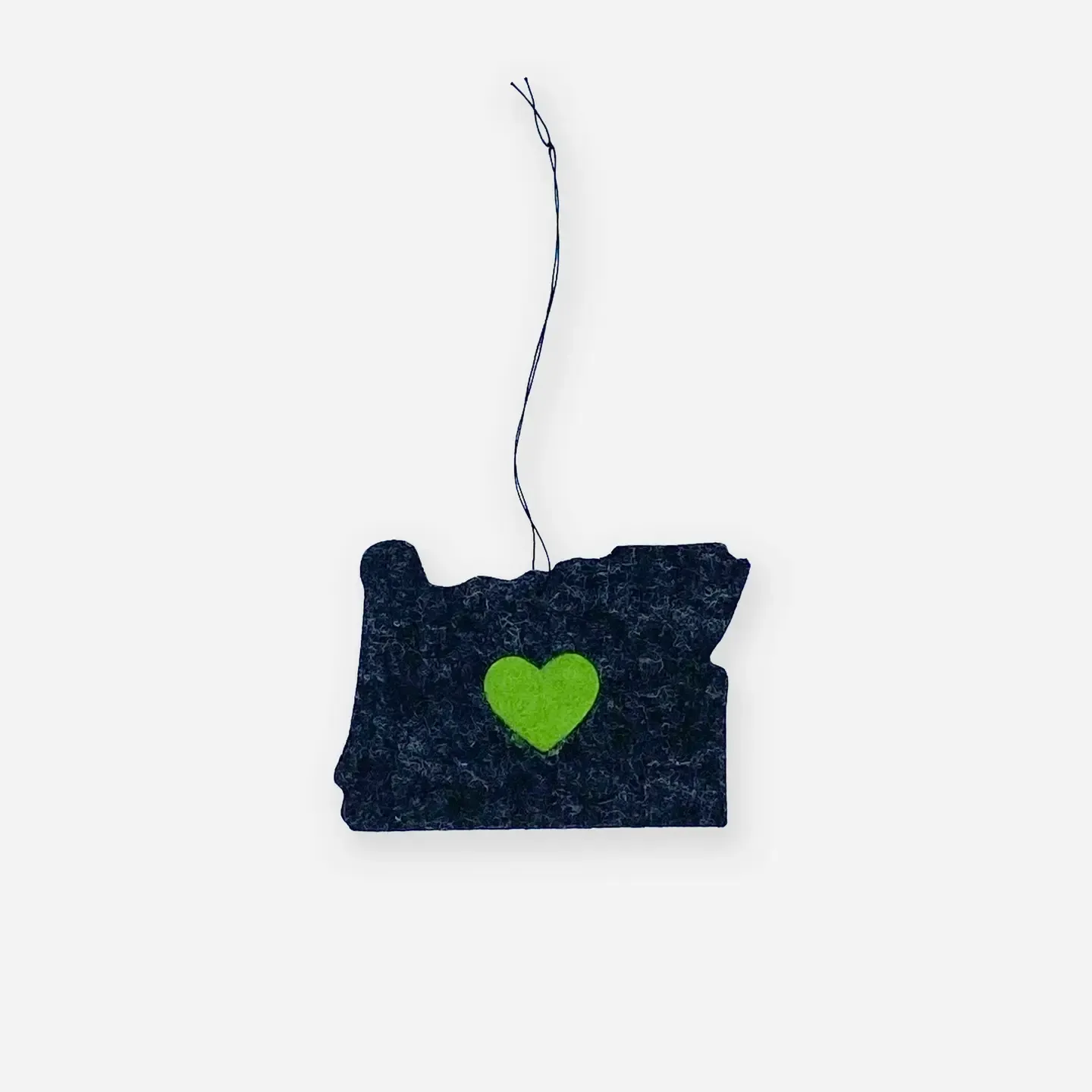 Felt Oregon Ornament
