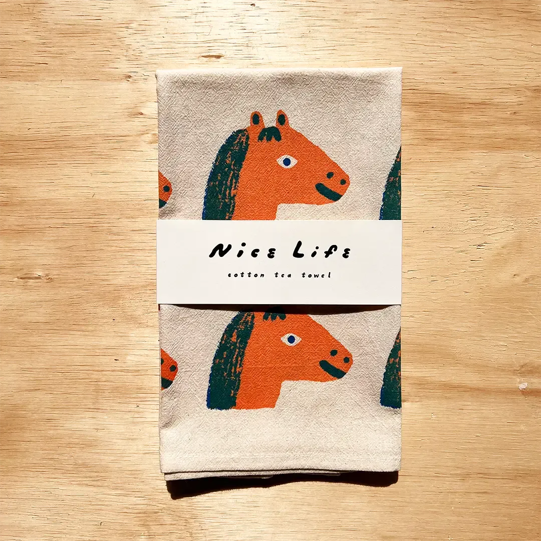 Horse Tea Towel