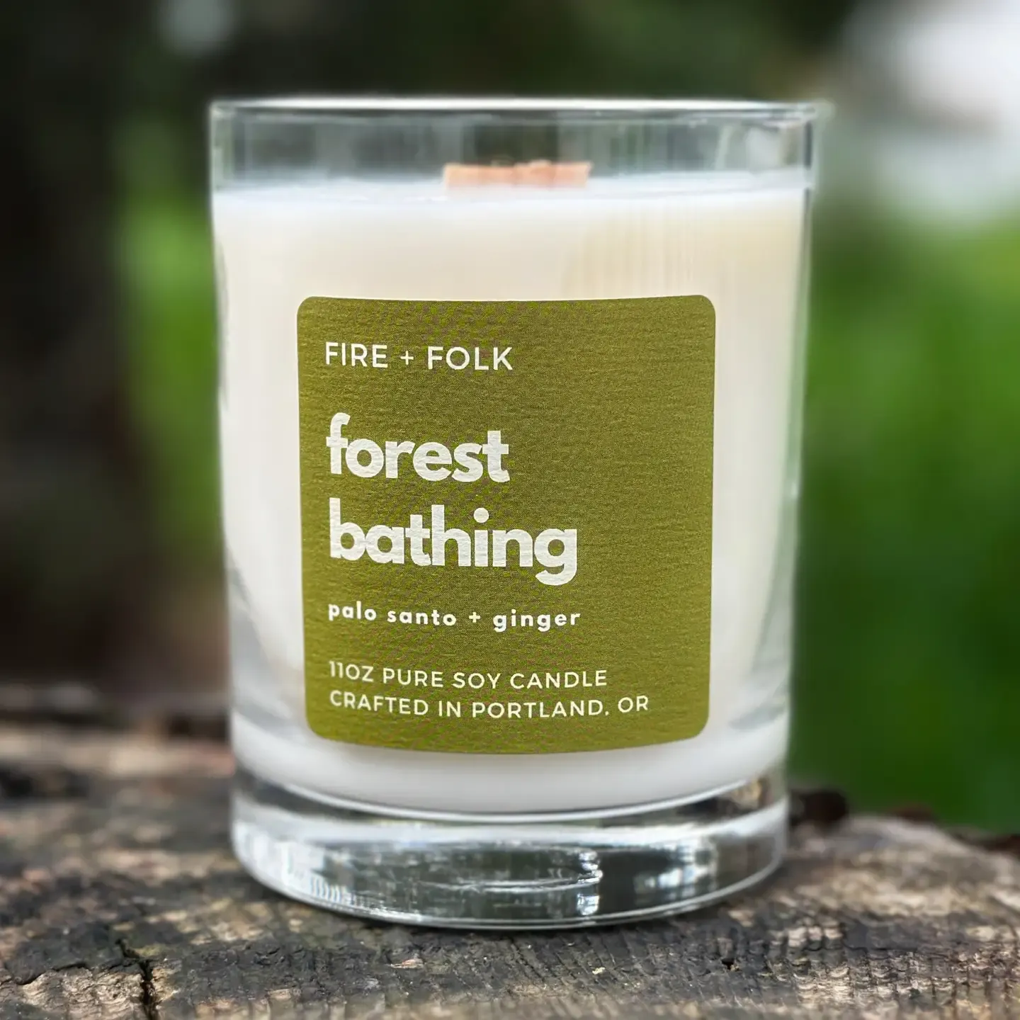 11 oz. Wood Wick Soy Candle | Forest Bathing