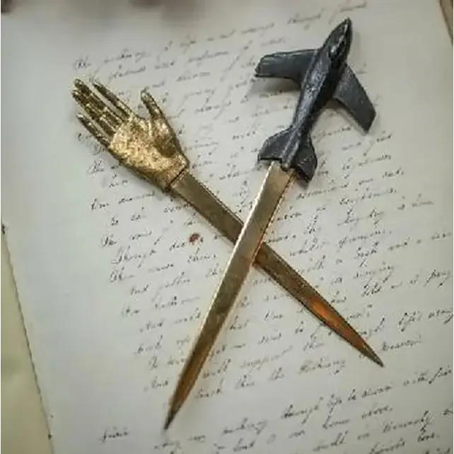 Pewter Hand Letter Opener