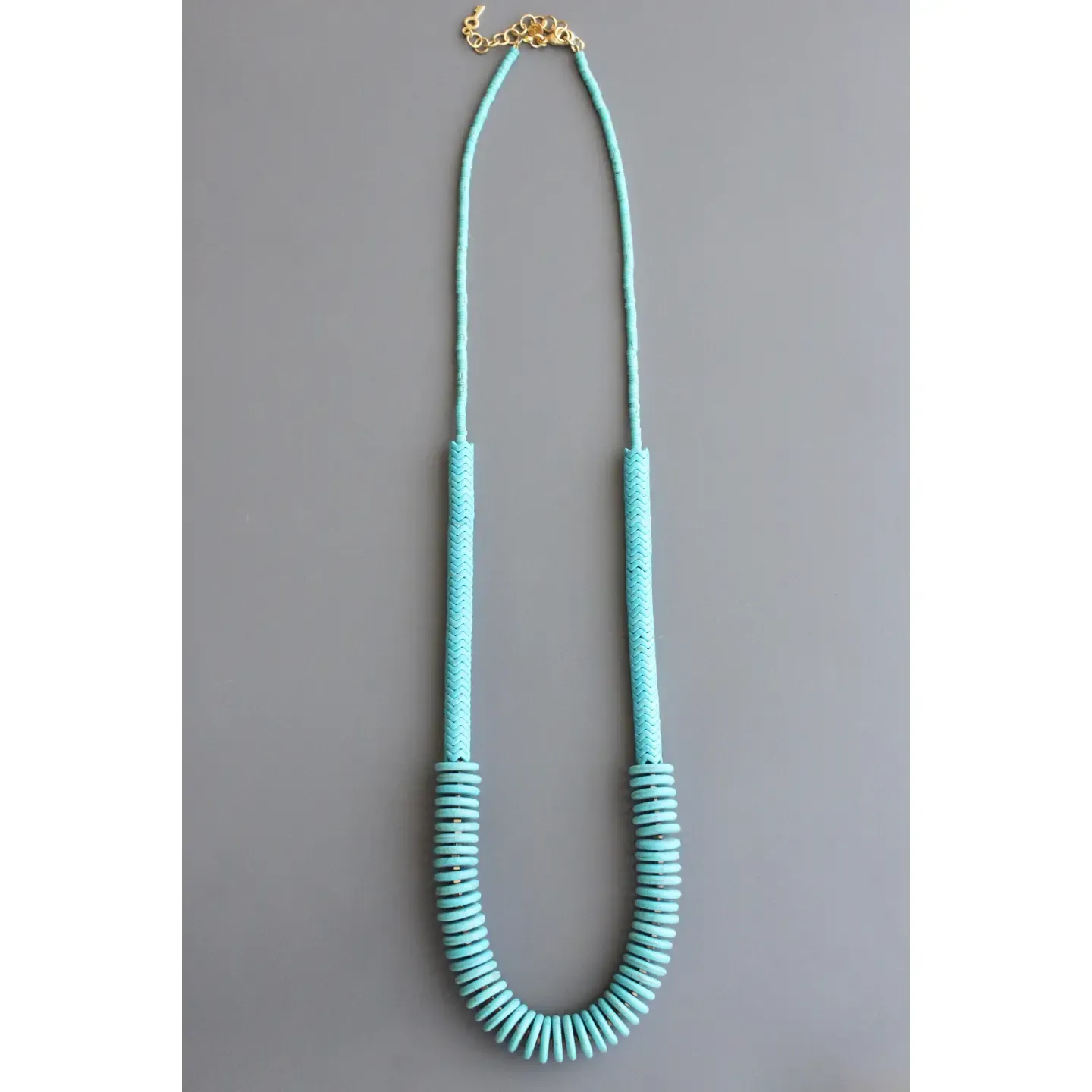 35" Carved Magnesite Necklace