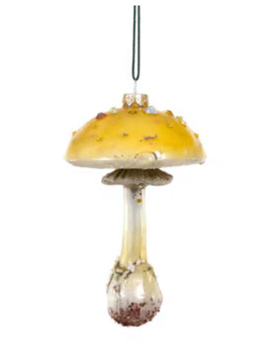 Frostfield Mushroom Ornament - Large