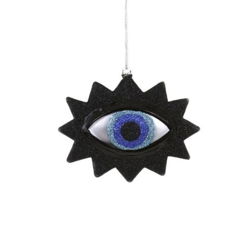 Glittered Eye Ornament