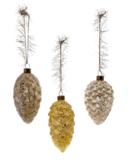 Victorian Pinecone Ornament