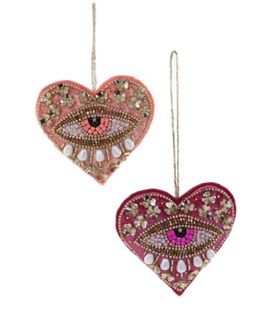 Heart Ojo - Pink