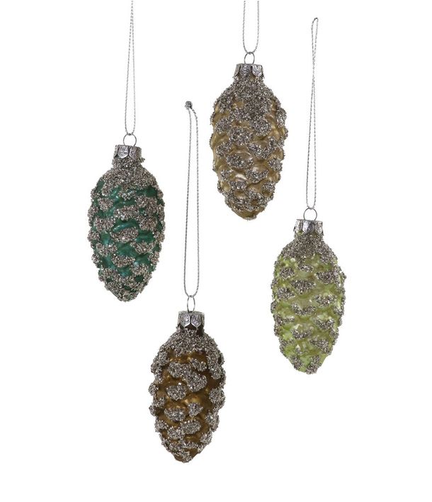 Glittered Pinecone
