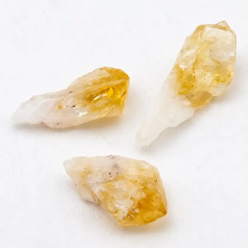 Natural Citrine Points Crystal