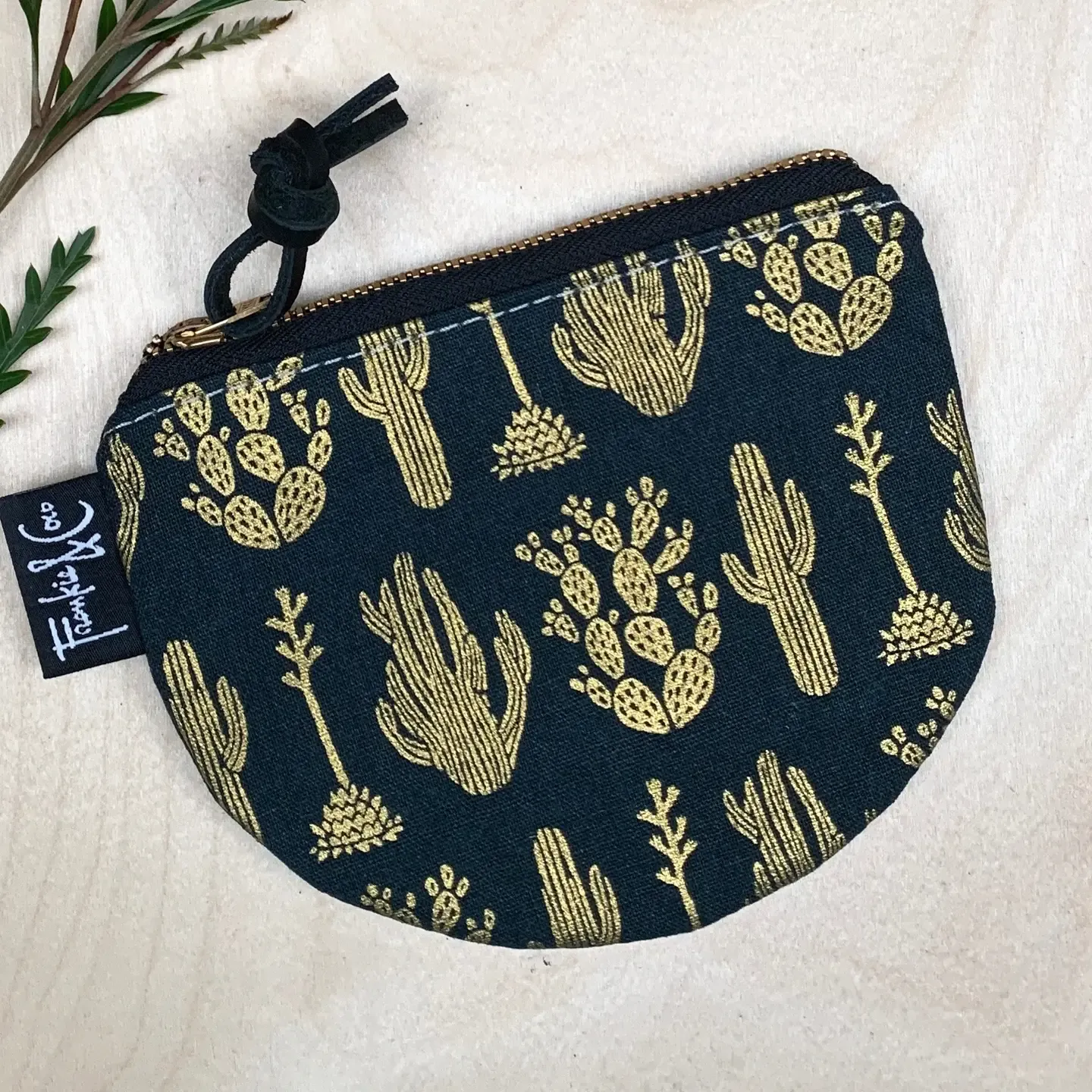 Richmond Half Moon Pouch, Pattern: midnight desert