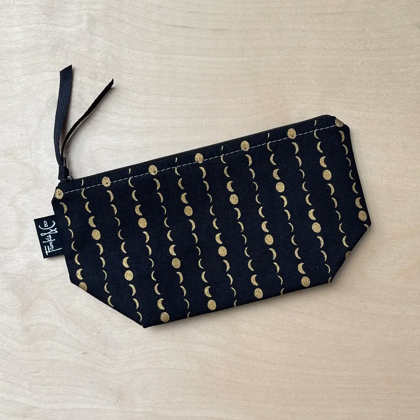 Tabor Cosmetic Bag | Large | Black Moons