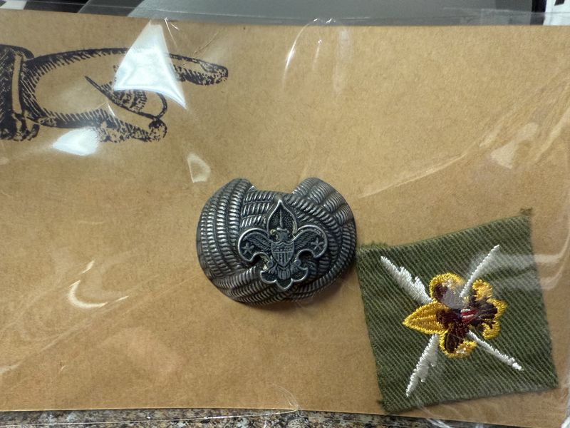 40s-50s Scout Scarf Slide and Patch