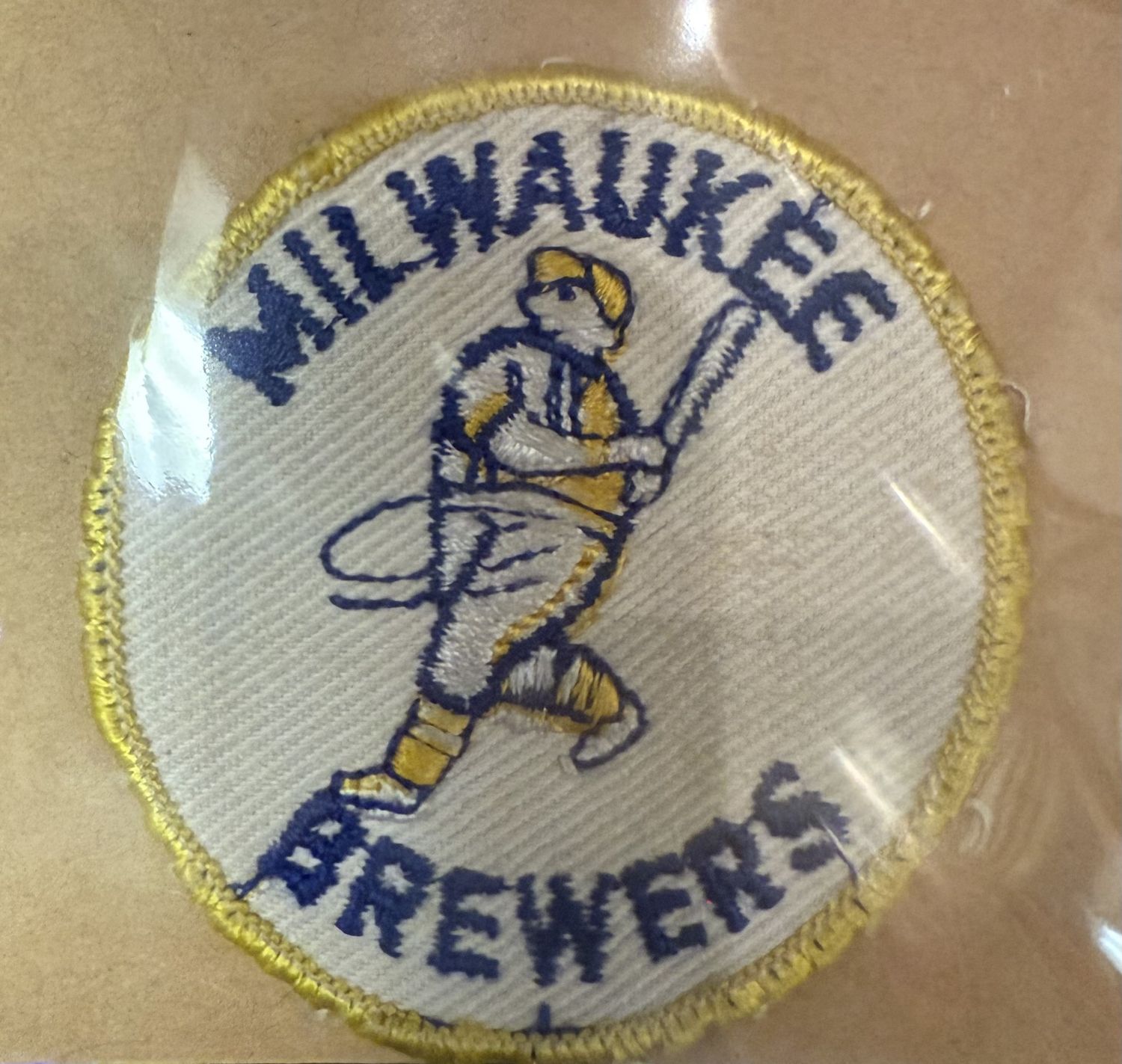 Vintage Milwaukee Brewers Patch