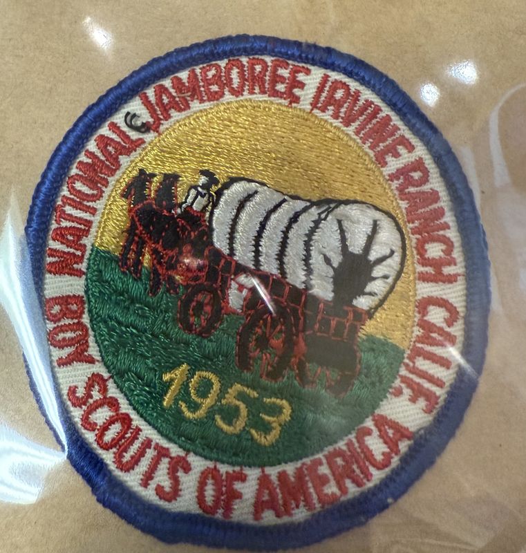 1 Vintage 1953 Jamboree Patch Scouts
