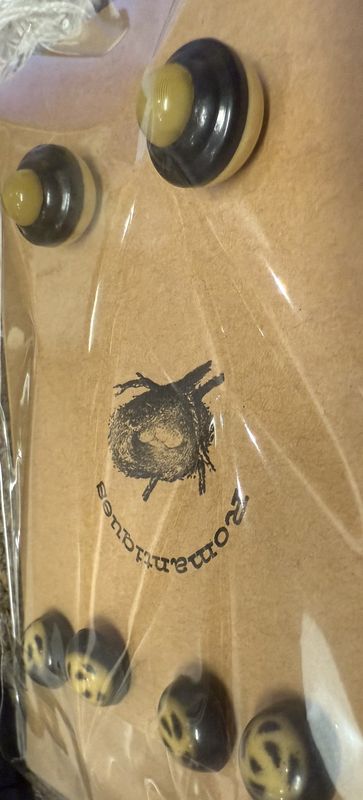 4 small-2 Larger Celluloid Bubble Buttons deco