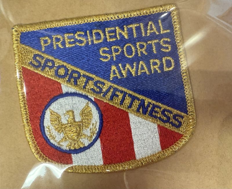 Vintage Presidential Sports Award Patch
