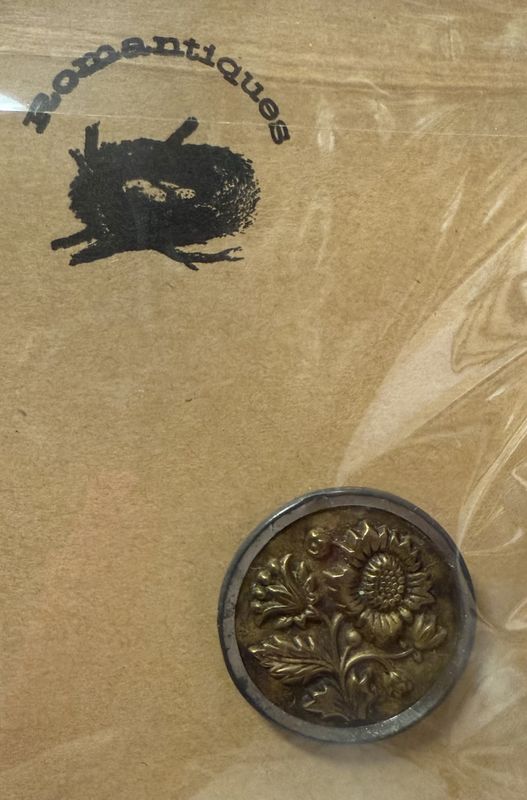 Large Shank Back Picture Button Metal