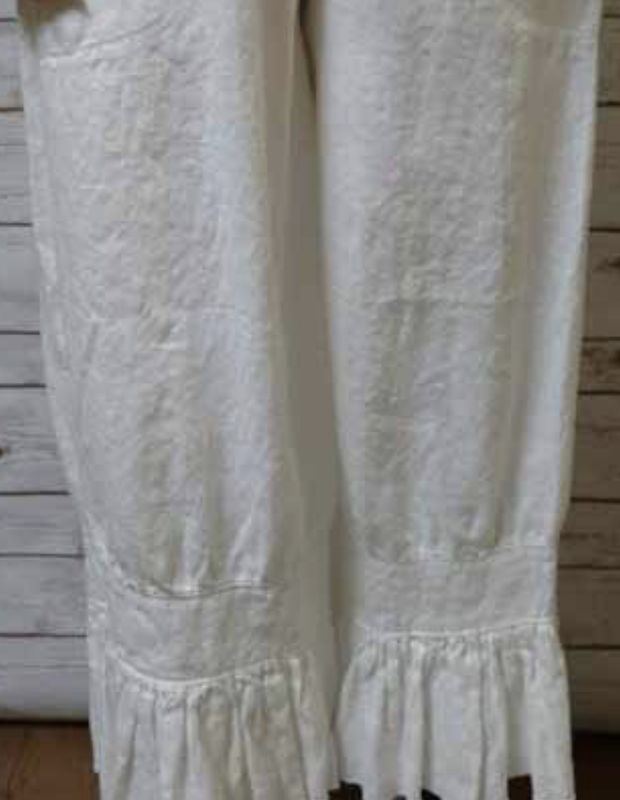 Heart's Desire Bloomer Linen White XS